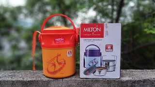 Milton Odyssey Deluxe 3 Lunch Box | Milton Lunch Box | Review In Hindi 🔥🔥🔥