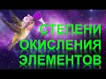 64. Степени окисления элементов (часть 2)