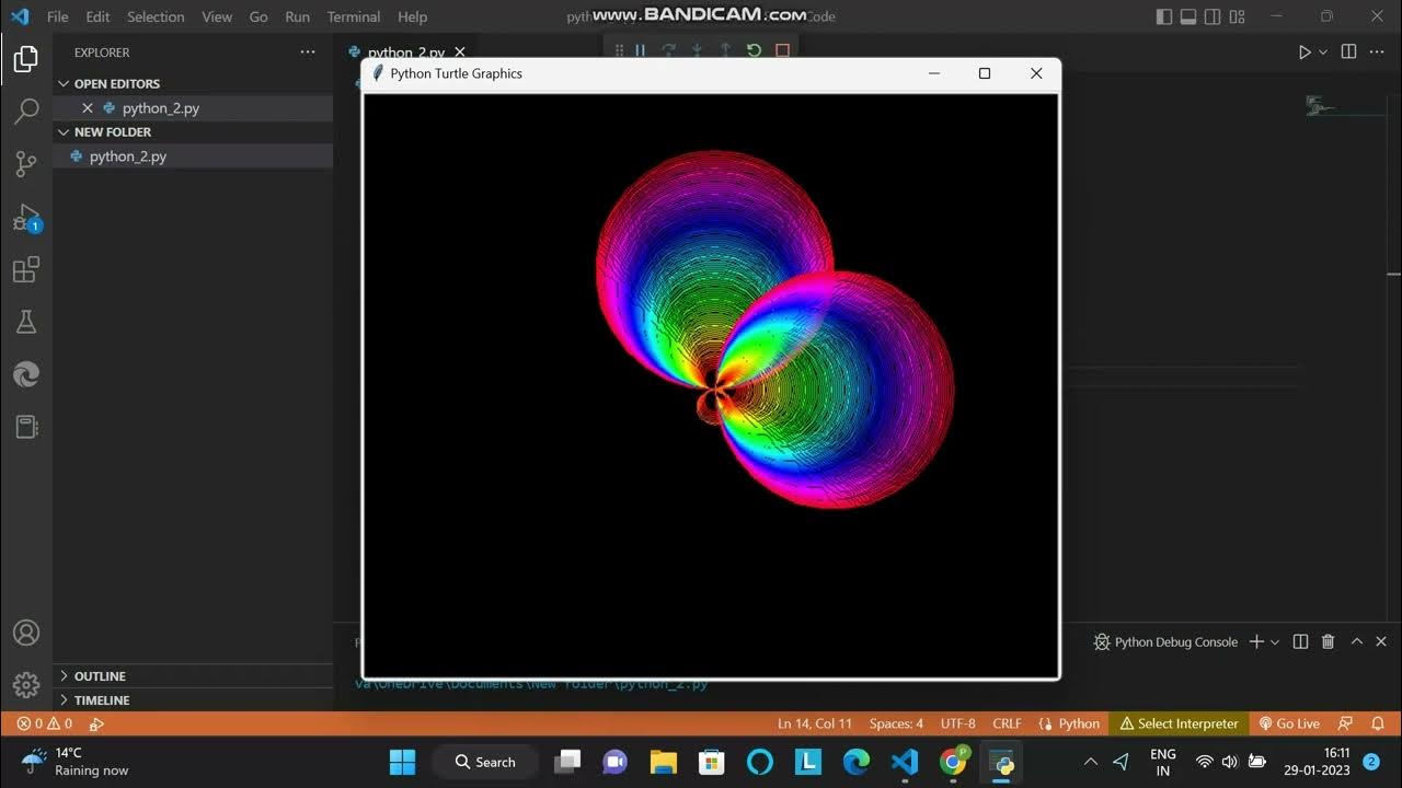 Colourful Graphics in Python - YouTube