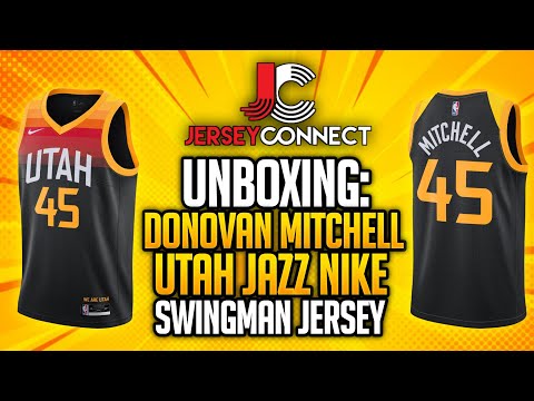 UNBOXING: Donovan Mitchell Utah Jazz Nike Swingman Jersey | City