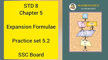 STD 8 - Practice set 5.2 | #maths #matheducation #maharashtraboard #exam #education #mathematics 
