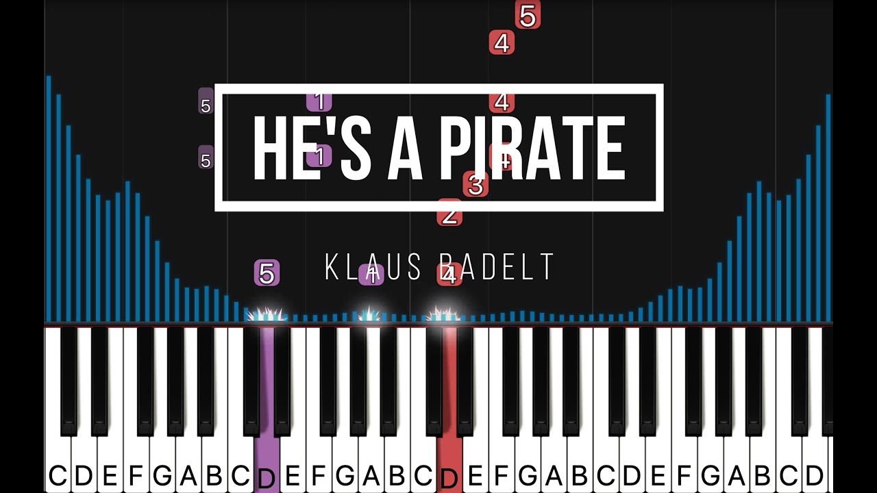 fluch der karibik auf klavier