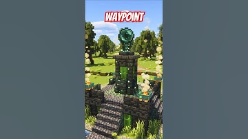 Minecraft: Working Teleport Waypoint #minecraft #shorts