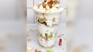 Fruit parfait||Updated parfait recipe