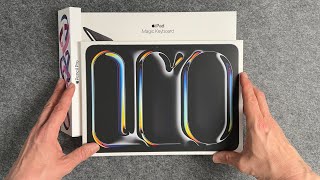 Unboxing  the new 2024 iPad Pro 11” / Magic Keyboard / Apple Pencil Pro (ASMR)