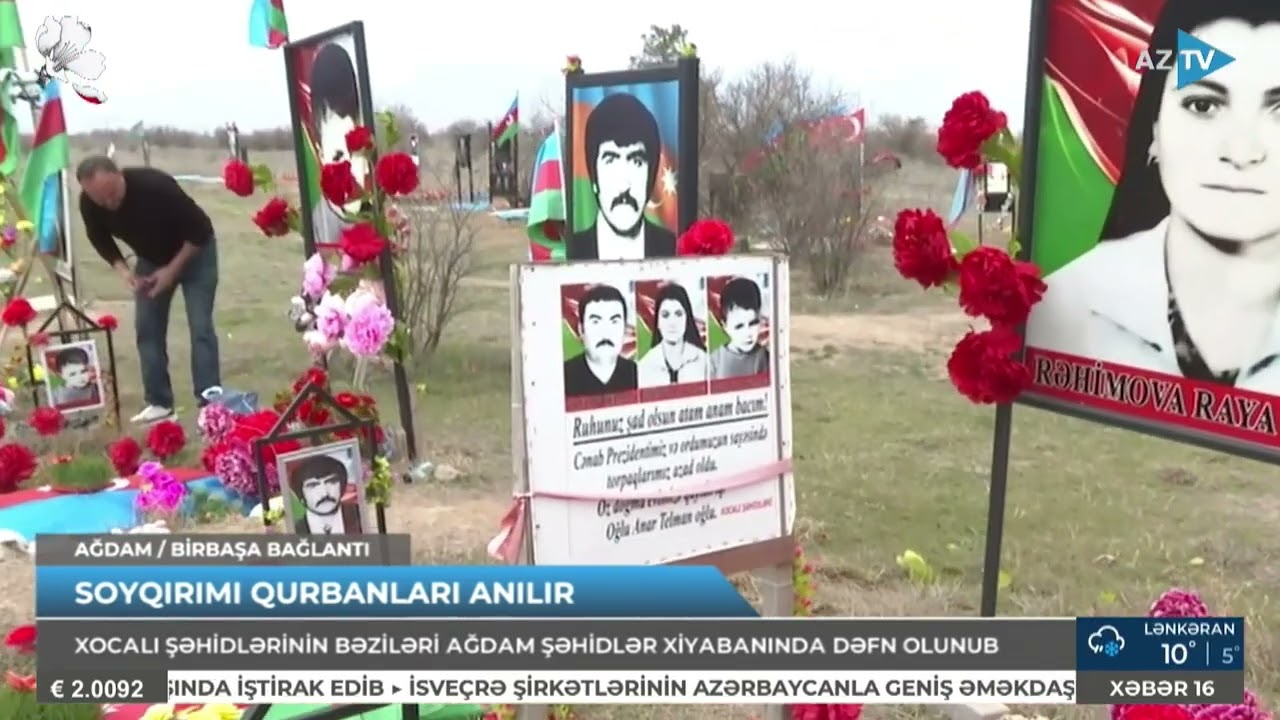 Xocalı şəhidlərinin bəziləri Ağdamda dəfn edilib - BİRBAŞA BAĞLANTI