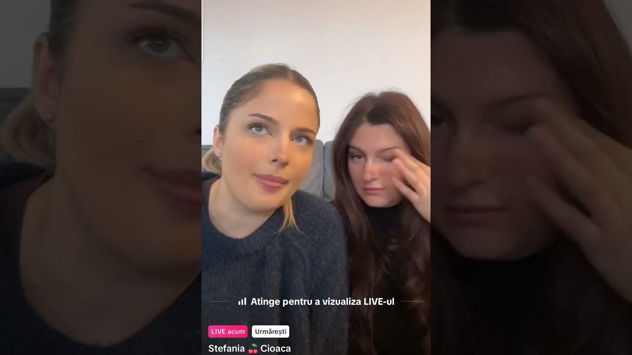 Stefania si sora ei - isi sarbatoresc tatal! La multi ani!