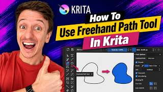 How To Use Freehand Path Tool In Krita (2026)