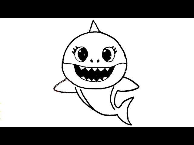 How to Draw Mommy Shark - Easy Step by Step Drawing Tutorial For Kids | Mommy Shark drawing Easy | - YouTube how-to-draw-mommy-shark-easy-step-by-step-drawing-tutorial-for-kids-mommy-shark-drawing-easy-youtube