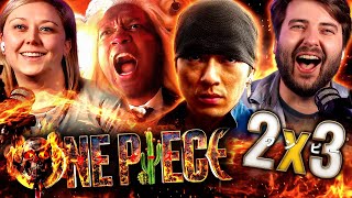 ONE PIECE SEASON 2 EPISODE 3 REACTION!! 2x3 | Netflix