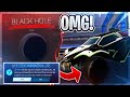 HOW I UNLOCKED THE *BLACK HOLE* WHEELS ON ROCKET LEAGUE! - Should You Buy It?