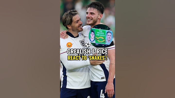 DECLAN RICE & JACK GREALISH REACTION TO BEING CALLED SNAKES BY IRISH FANS 🐍😳