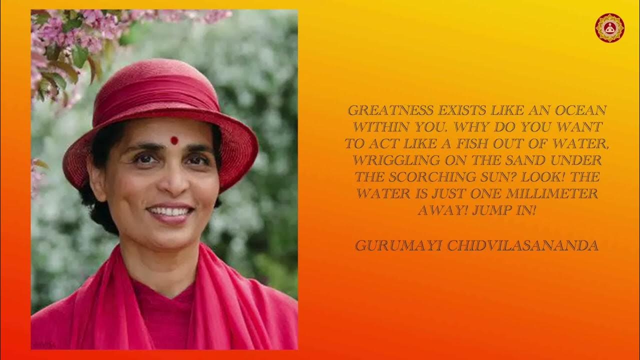 Gurumayi Chidvilasananda Gurumayi Chidvilasananda