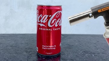 Experiment Coca cola can vs Gas torch Amazing Experiments