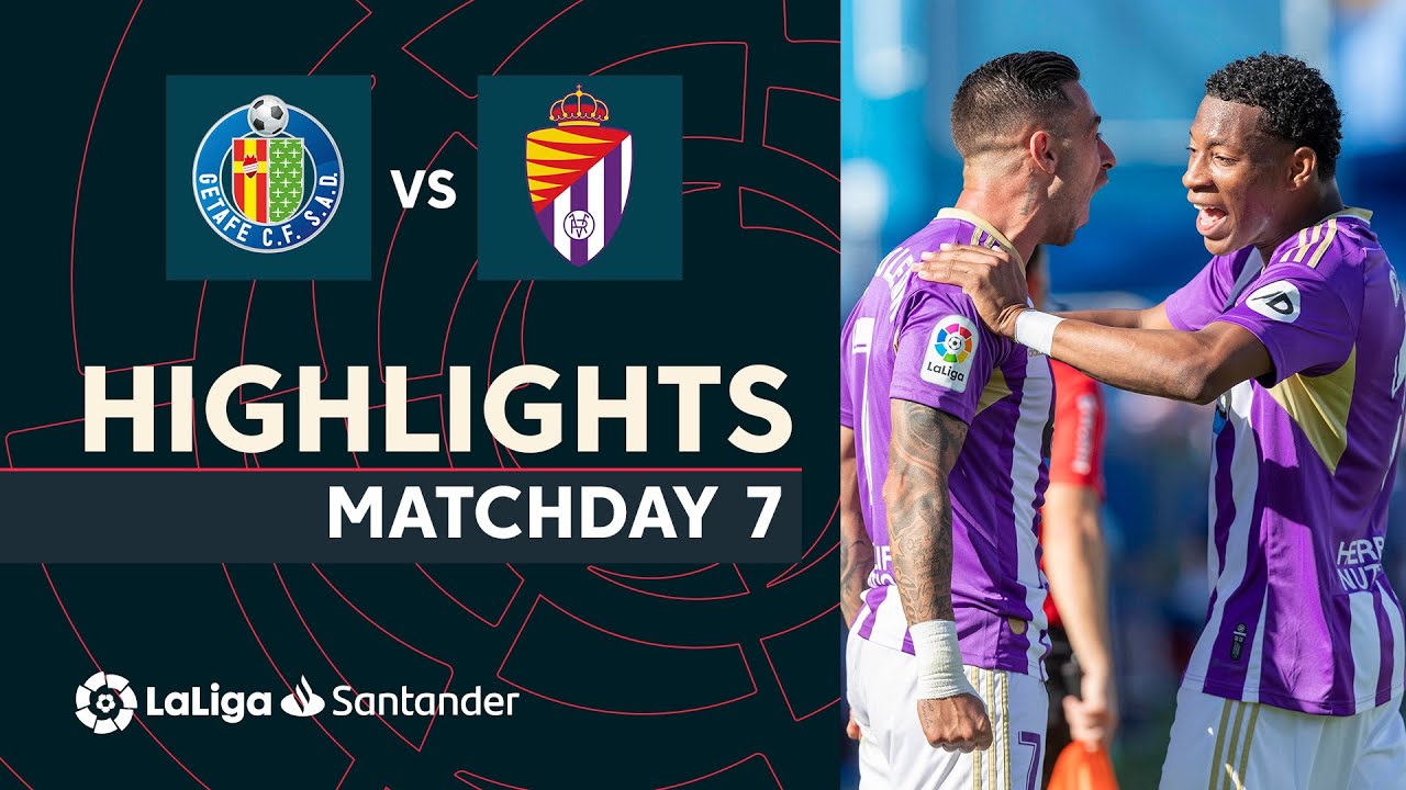 Resumen de Getafe CF vs Real Valladolid (2-3) - YouTube