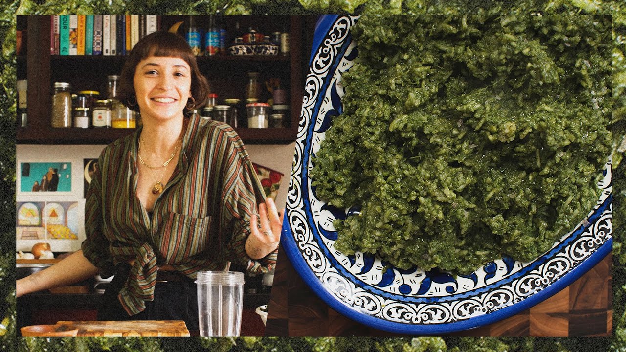 One-Pot Garlicky Spinach Rice | Sahtein!