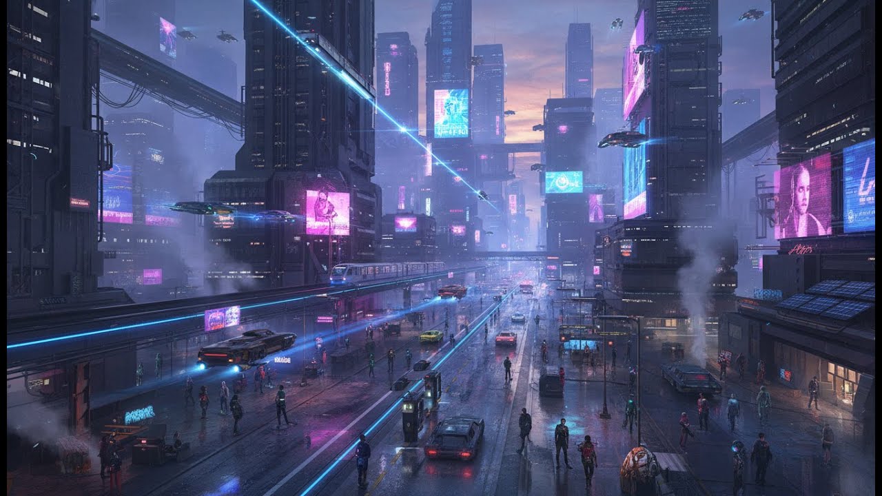 Neon Imagination — Futuristic Cyberpunk Mix 2026 | Electronic Dance Music | Gaming Learning | Vol 19