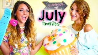 Niki and Gabi's July Favorites: Fashion, Beauty, Random + MEET UP NEWS