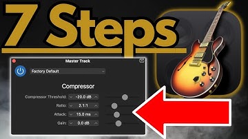 How to Use the Compressor in GarageBand