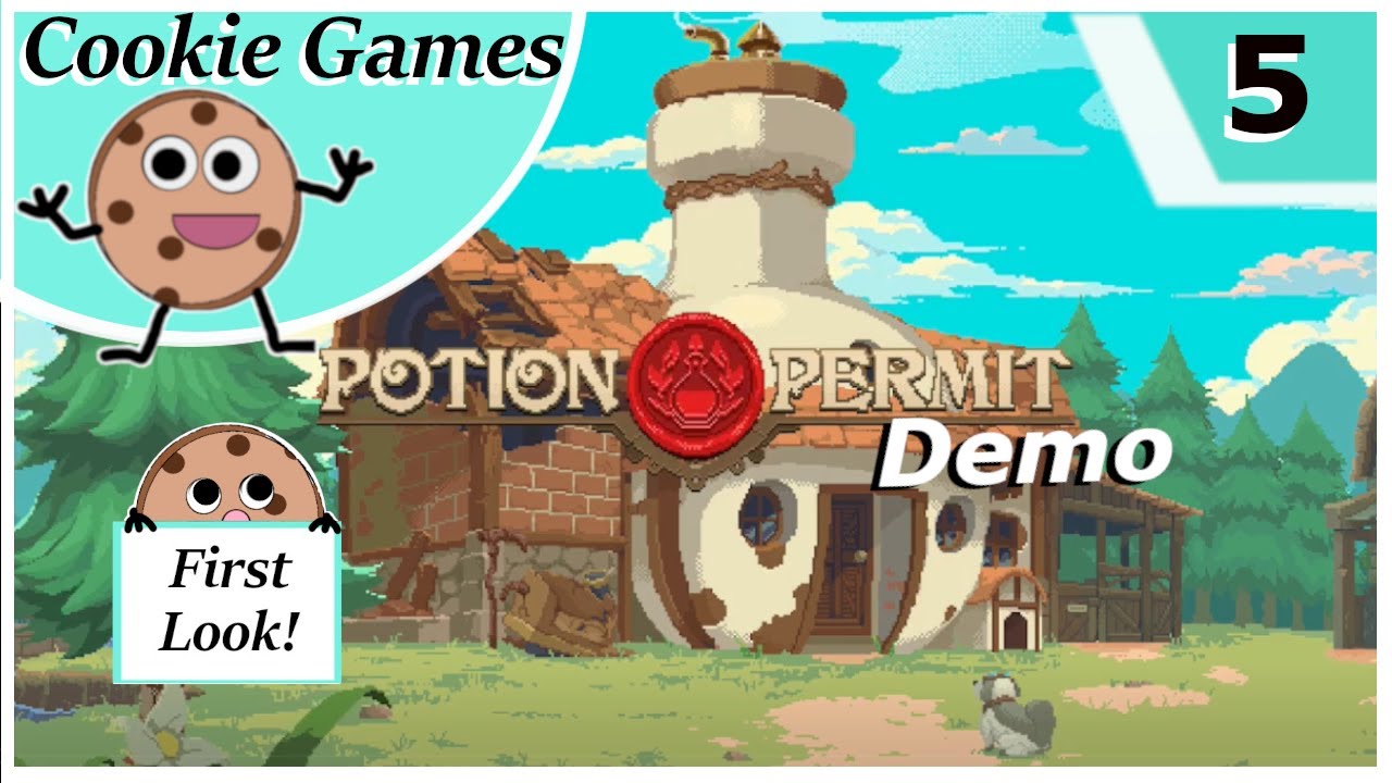 POTION PERMIT  First Look!  Demo Part 5    Our First Patient