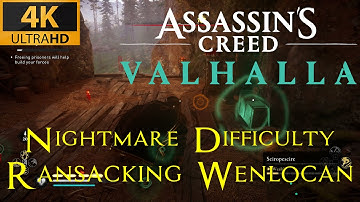 AC Valhalla | Ransacking Wenlocan| Nightmare (Aesir) difficulty playthrough