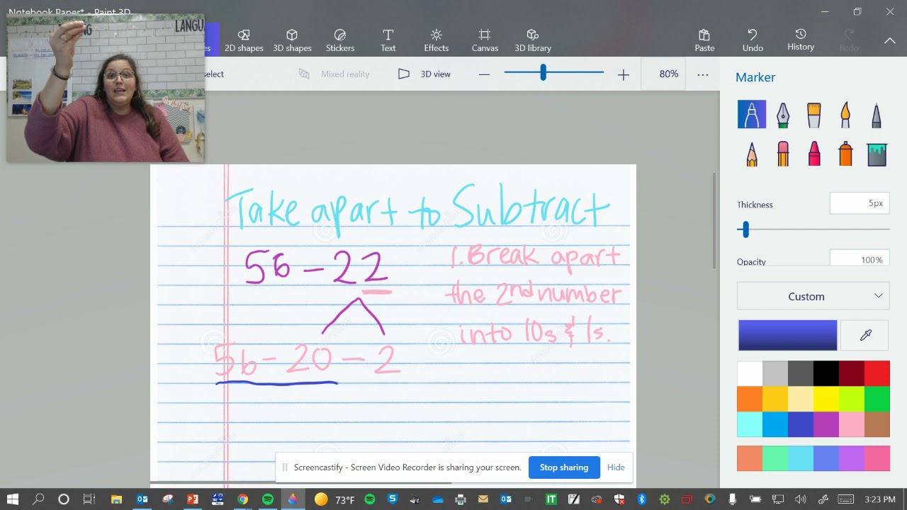 2nd Math Break Apart Tens And Ones To Subtract YouTube 2nd math break apart tens and ones to subtract youtube