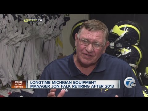 Michigan equipment manager Jon Falk to retire after 40 years ...