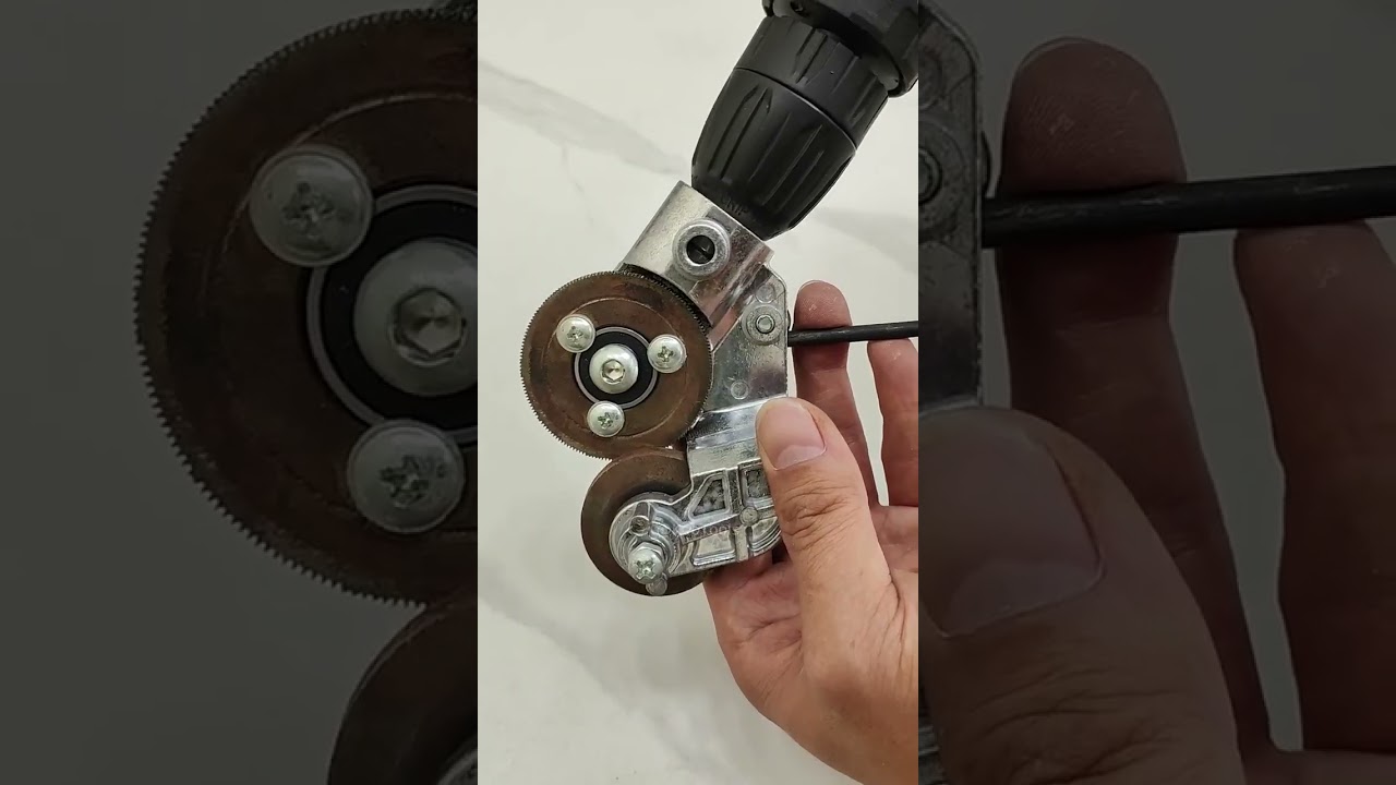 Look how this metal shear was invented! 