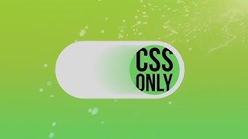 CSS-Only Toggle Switch // Checkbox Hack!