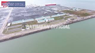 DRONE VIEW PELABUHAN PATIMBAN SUBAN JAWA BARAT | PATIMBAN OFFICIAL