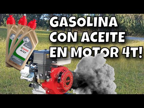 Video: ¿Puedo poner gasolina con aceite de 2 tiempos en mi coche?