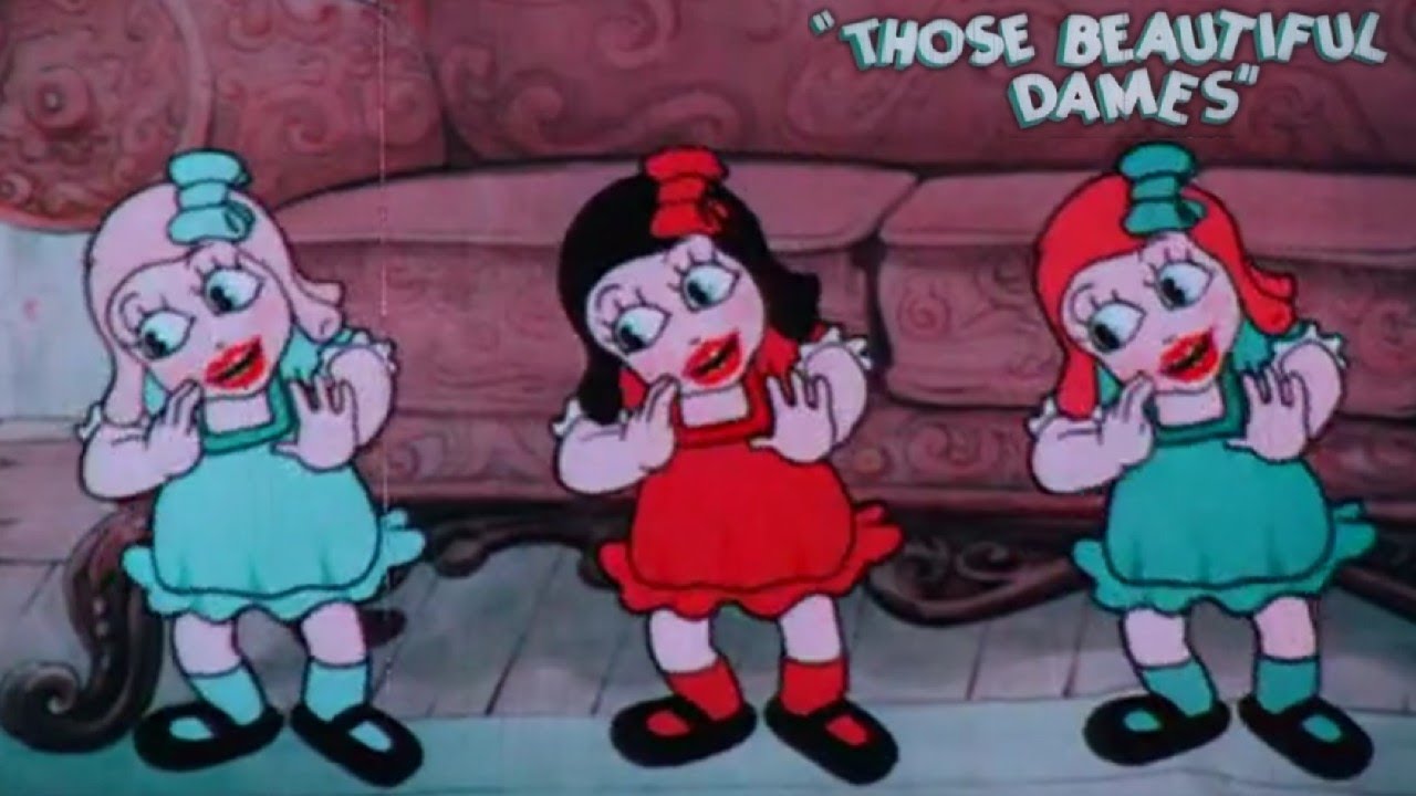 Those Beautiful Dames 1934 Warner Bros Merrie Melodies Cartoon Short Film