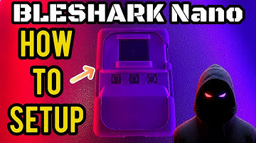 BLEShark Nano eerste keer installeren | Maak verbinding met wifi en ga aan de slag.