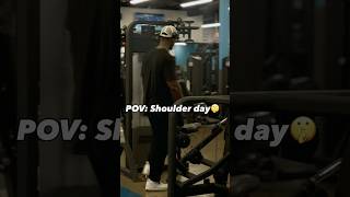 Shoulder day that grew my shoulders to boulders #fitness #growth #gymtips #shoulderworkout #fyp