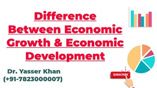 Difference Between Economic Growth And Economic Development | Economic Growth | Economic Development