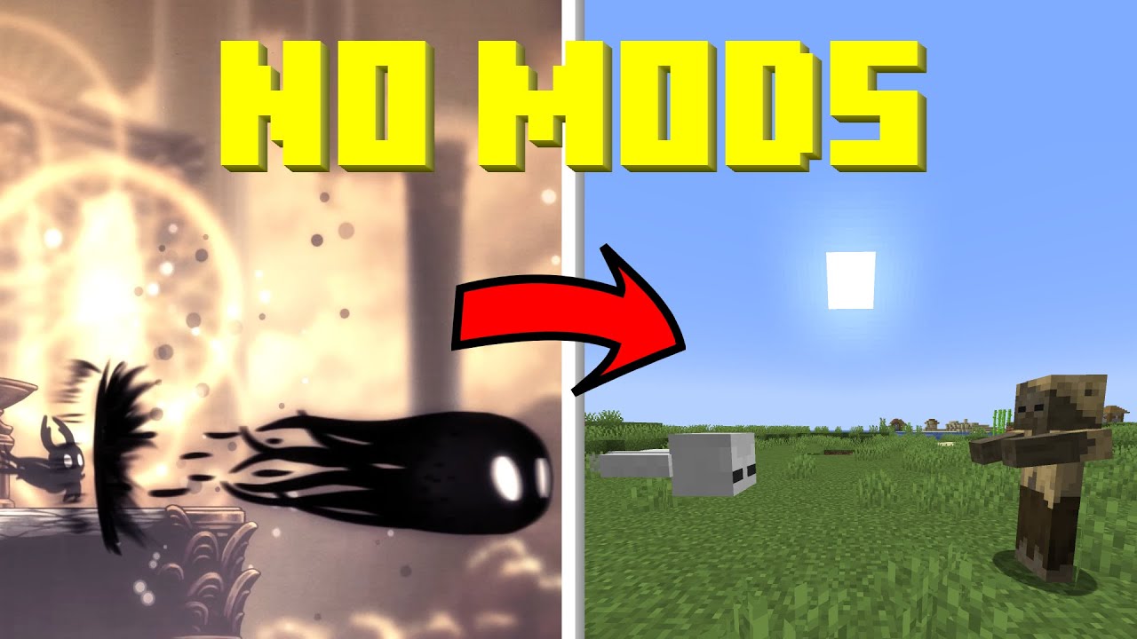 Hollow Knight Features in Minecraft!