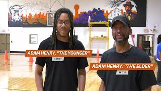 Mural illustrates Cal Johnson legacy in Knoxville