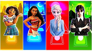 Encanto 🆚 Moana 🆚 Elsa Frozen 🆚 Wednesday Addams 🆚 Who Will Win?