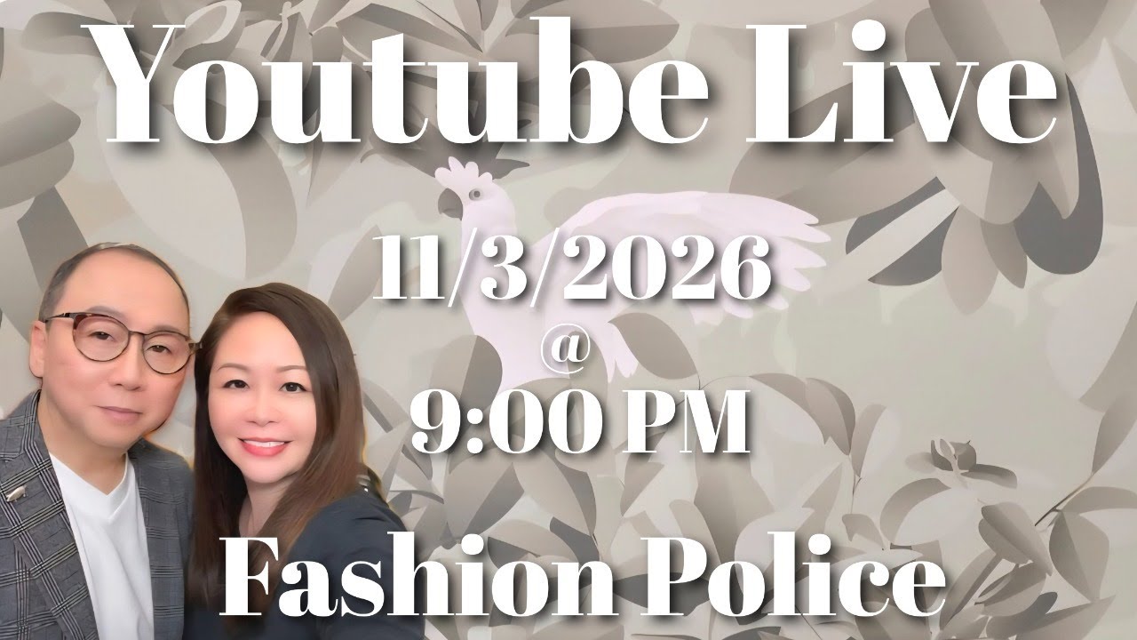 S&M on YouTube Live : Fashion Police