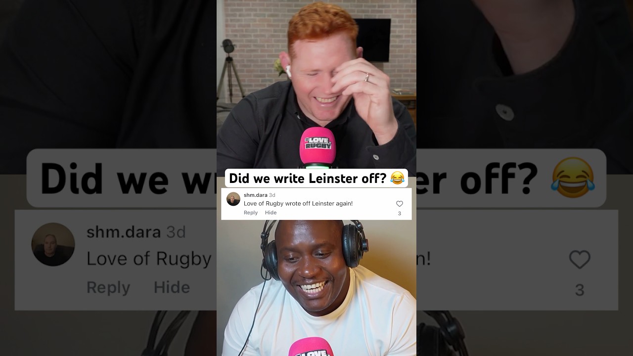 Did we write Leinster off? 👀 Set the record straight in the comments. #Leinster #URC #Rugby
