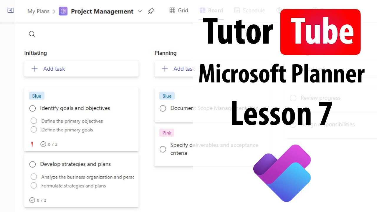 Microsoft Planner - Lesson 7 - Setting Task Priority