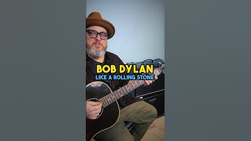 Easy BOB DYLAN (Like a Rolling Stone) Guitar Chords for Beginners!