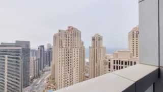 Dubai Marina Bay Central Apartment Marina View - 1132 sq ft 2 Bed