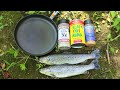 Eating Whatever We Catch while Fishing (Trout Edition)