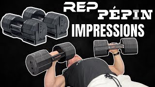 REP x Pepin Adjustable Dumbbell Prototype Impressions: Worth the Pre-Order?