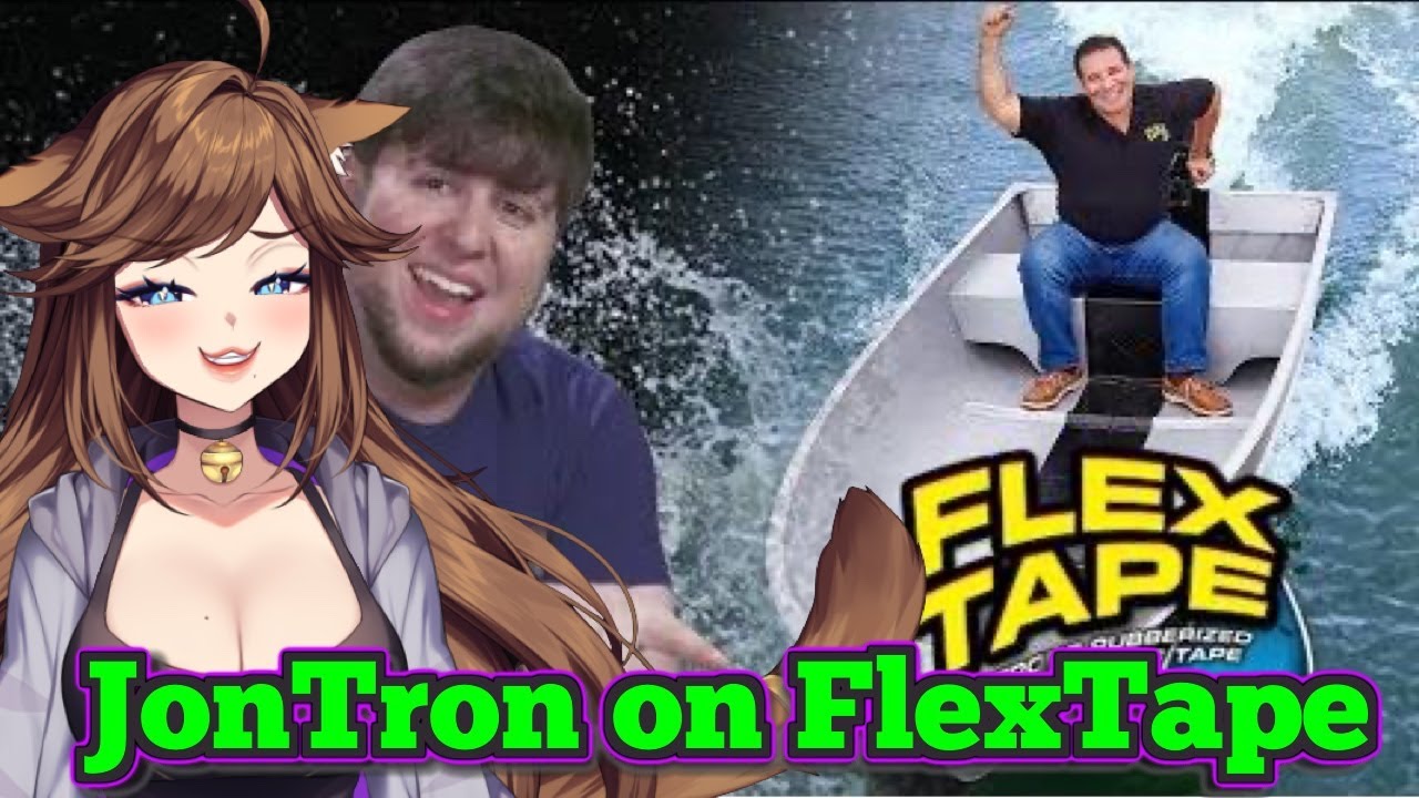 [A Wild Man with a Wild Product] JonTron's FlexTape Review