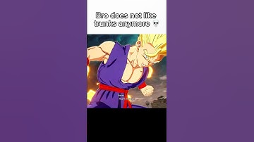 What did trunks do 💀 #dragonball #gohan #trunks #dragonballsparkingzero #gaming #anime