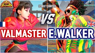 SF6 🔥 Valmaster (Chun-Li) vs Ending Walker (Dee Jay) 🔥 SF6 High Level Gameplay
