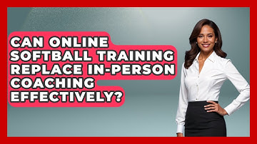 Can Online Softball Training Replace In-Person Coaching Effectively?