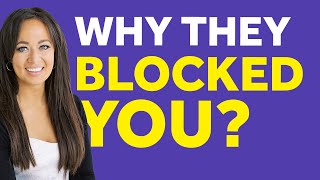 My Dismissive Avoidant Ex Blocked Me On Everything! - Why?